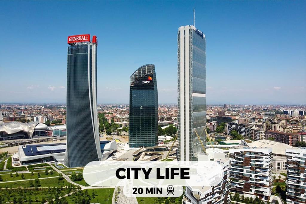 Bright & Modern 2 Min Metro 20Min Niguarda H Apartman Milánó Kültér fotó